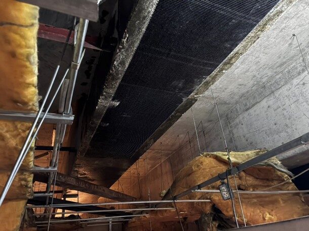 Carbon fibre reinforcement works